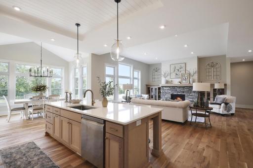 Photos taken from a previously built Dingman home