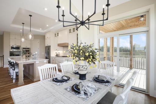 Photos taken from a previously built Dingman home