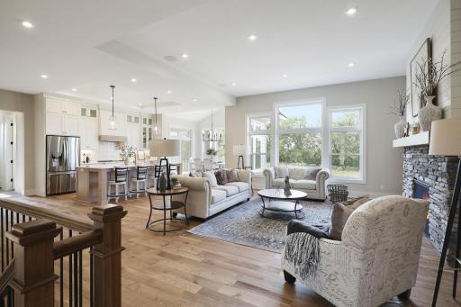 Photos taken from a previously built Dingman home
