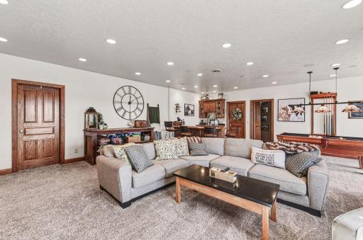 This home is great for entertaining! Basement is great for playing some pool, having a drink, relax and watching movies, reading a book in the sunshine, or work on crafts in the craft room!