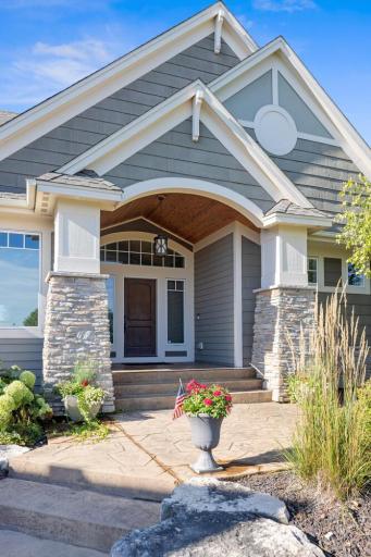 Perfect spot to add planters if desired, but the house speaks for itself!