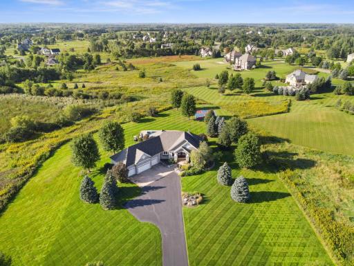 Massive lot this home sits on. Plenty of space and beauty.