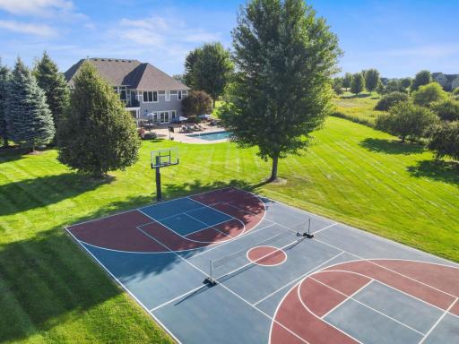 Pickleball court and sport court. Time to start drafting your pickleball tournament brackets.