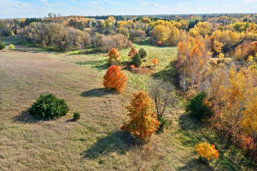 This property offers gorgeous views of the changing colors in the fall.