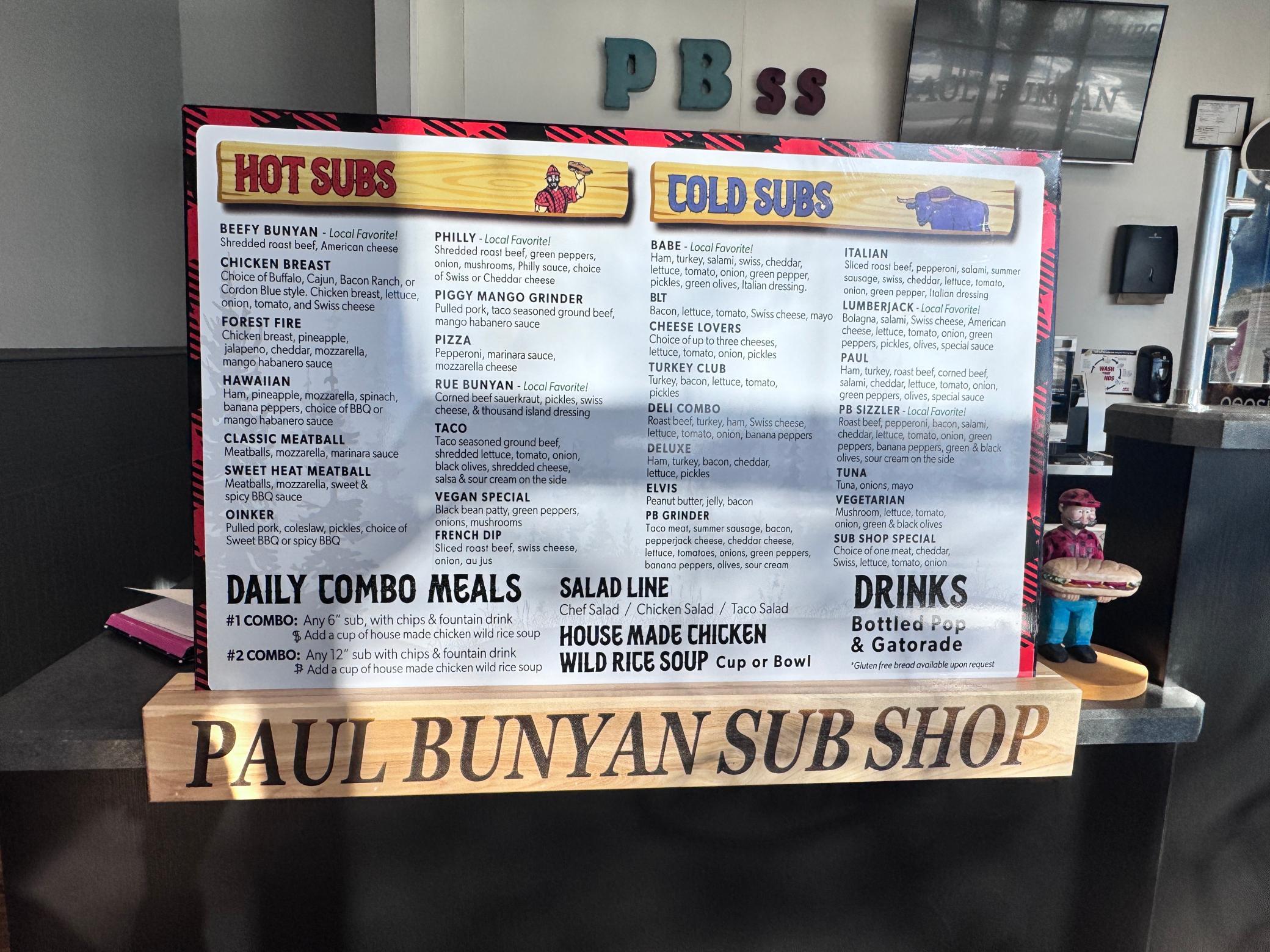 In addition to what is shown on the Menu Board- This space has the capability to offer so much more to the customers.