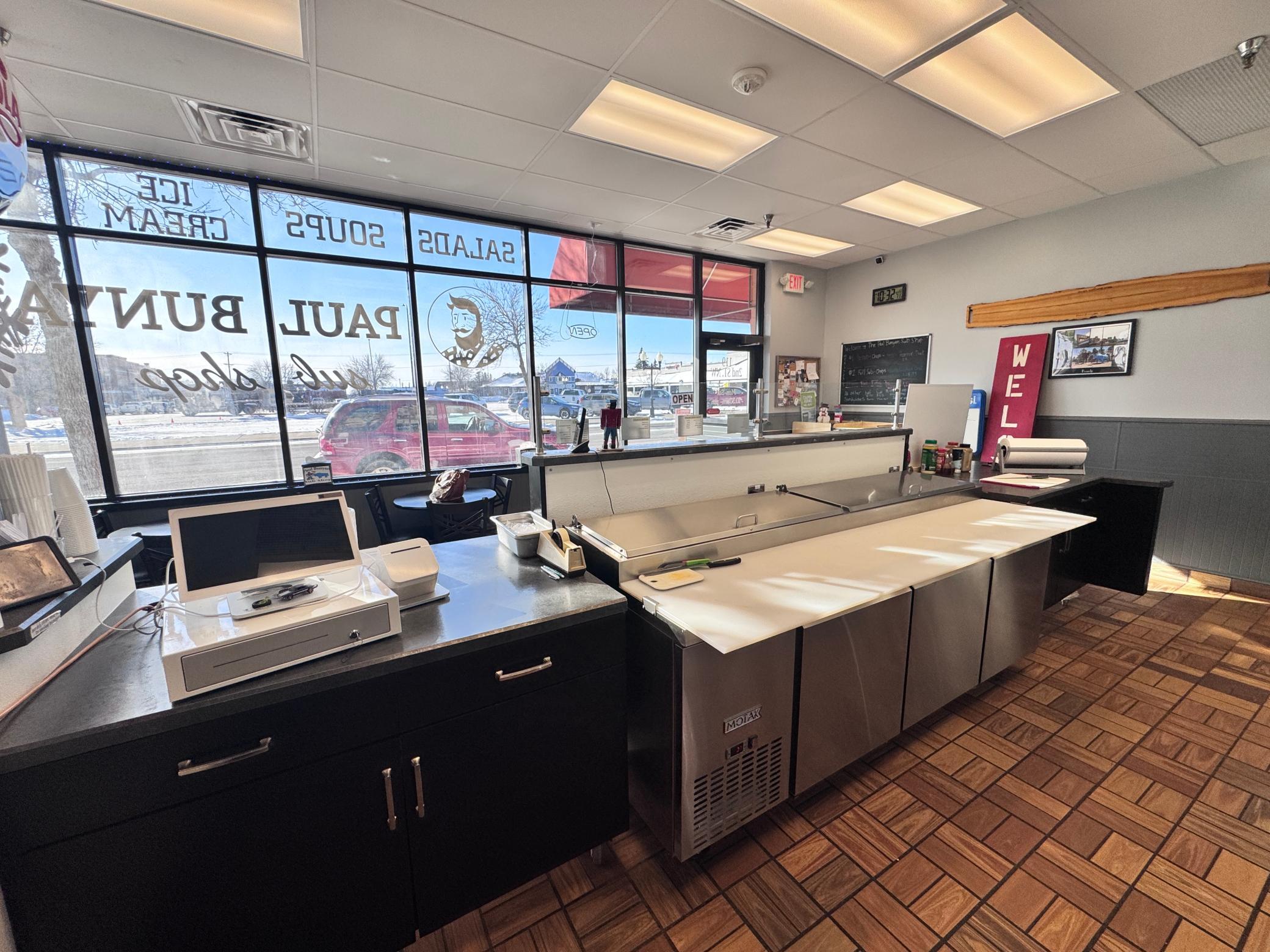 These windows allow maximum visibility from all angles of traffic.