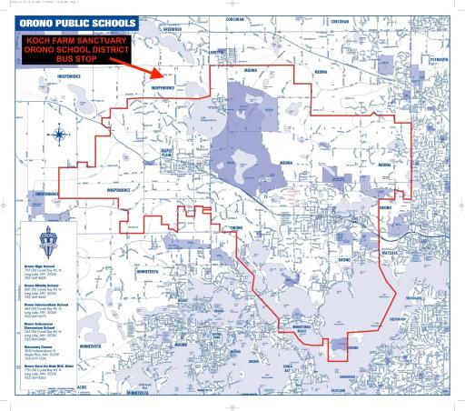 KF Sanctuary - Orono School District Bus Stop Location