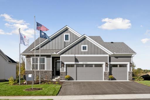 Photo for 14709 Kingsview Lane N, Dayton, MN 55327 - listing #6805838 Build your new Robert Thomas Home our beautiful Riverwalk neighborhood in Dayton, or move right in to our newest model home available for sale. You'll fall this 4-bedrm rambler, spacious 3-car garage & private backyard backs to wetlands/trees.