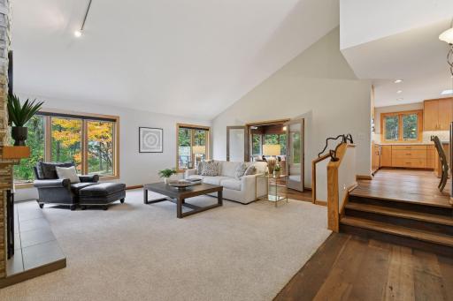 Great open floor plan which flows from room to room