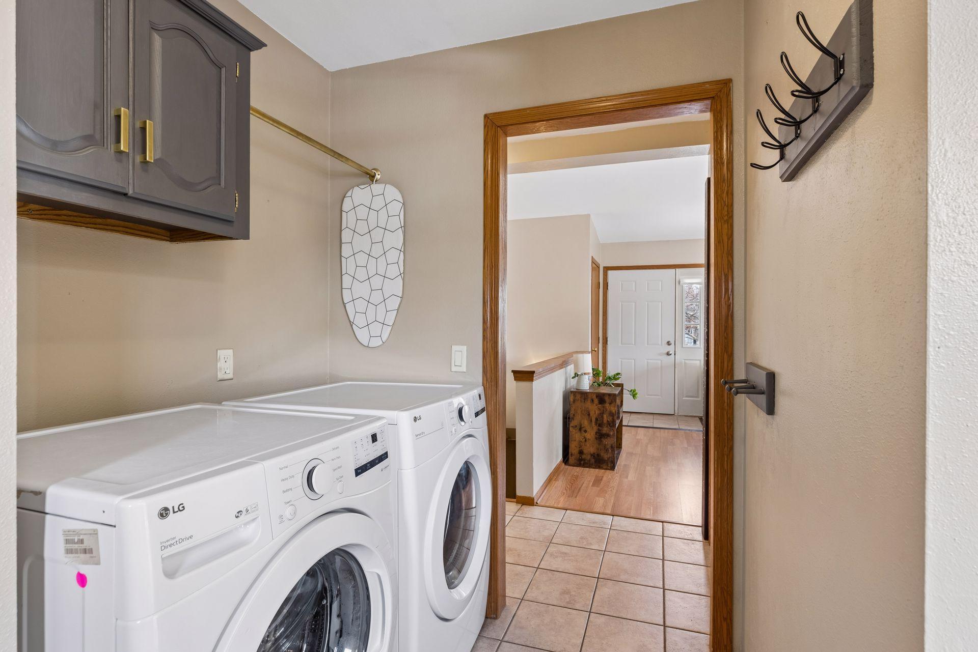 Main level laundry