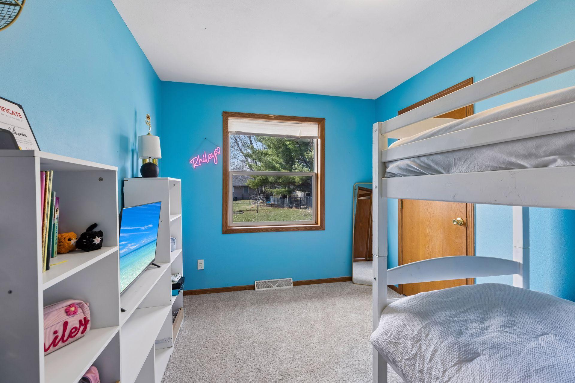 Bedroom 2 of 3 with walk-in closet