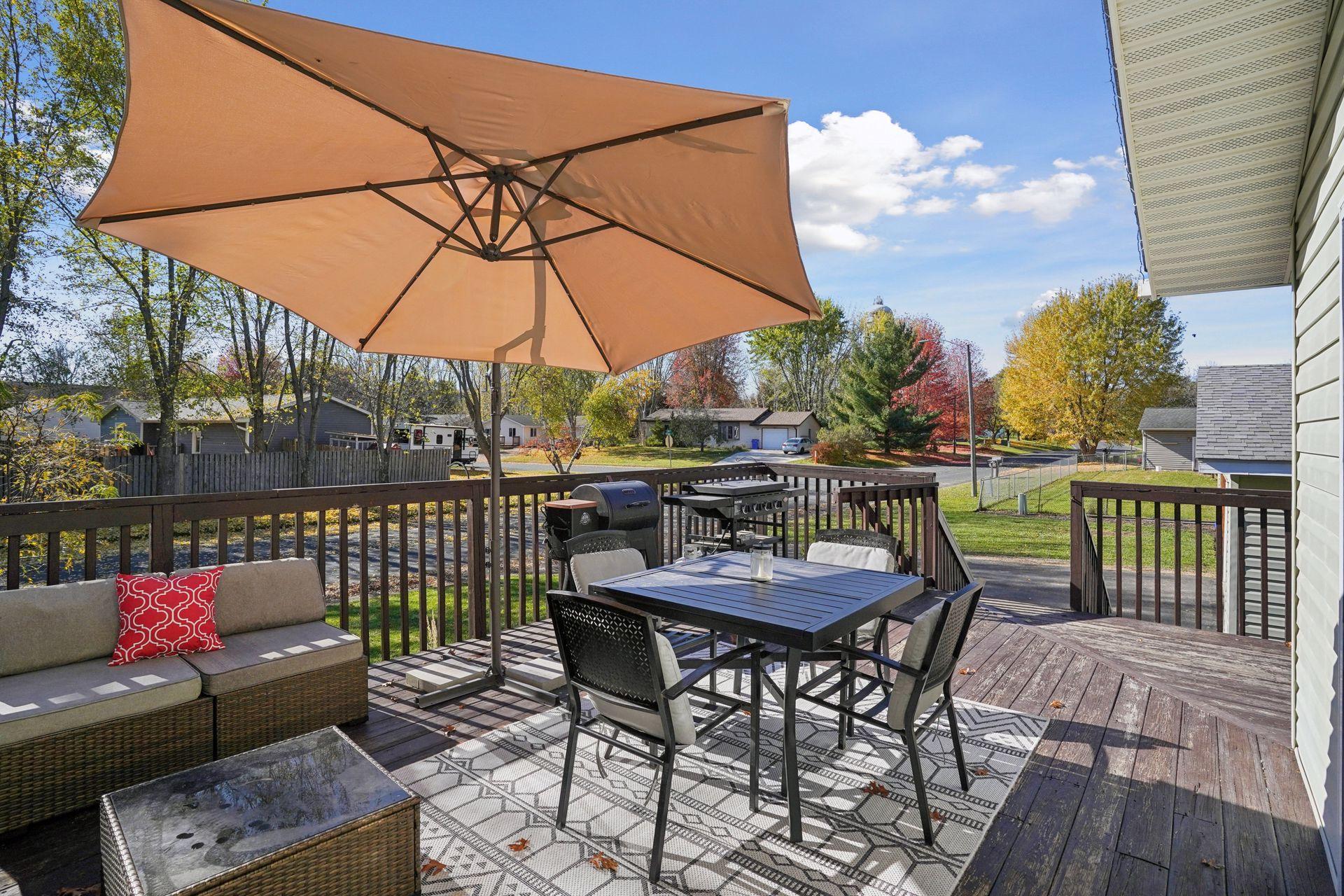 Set in a quiet, well-established neighborhood with mature trees