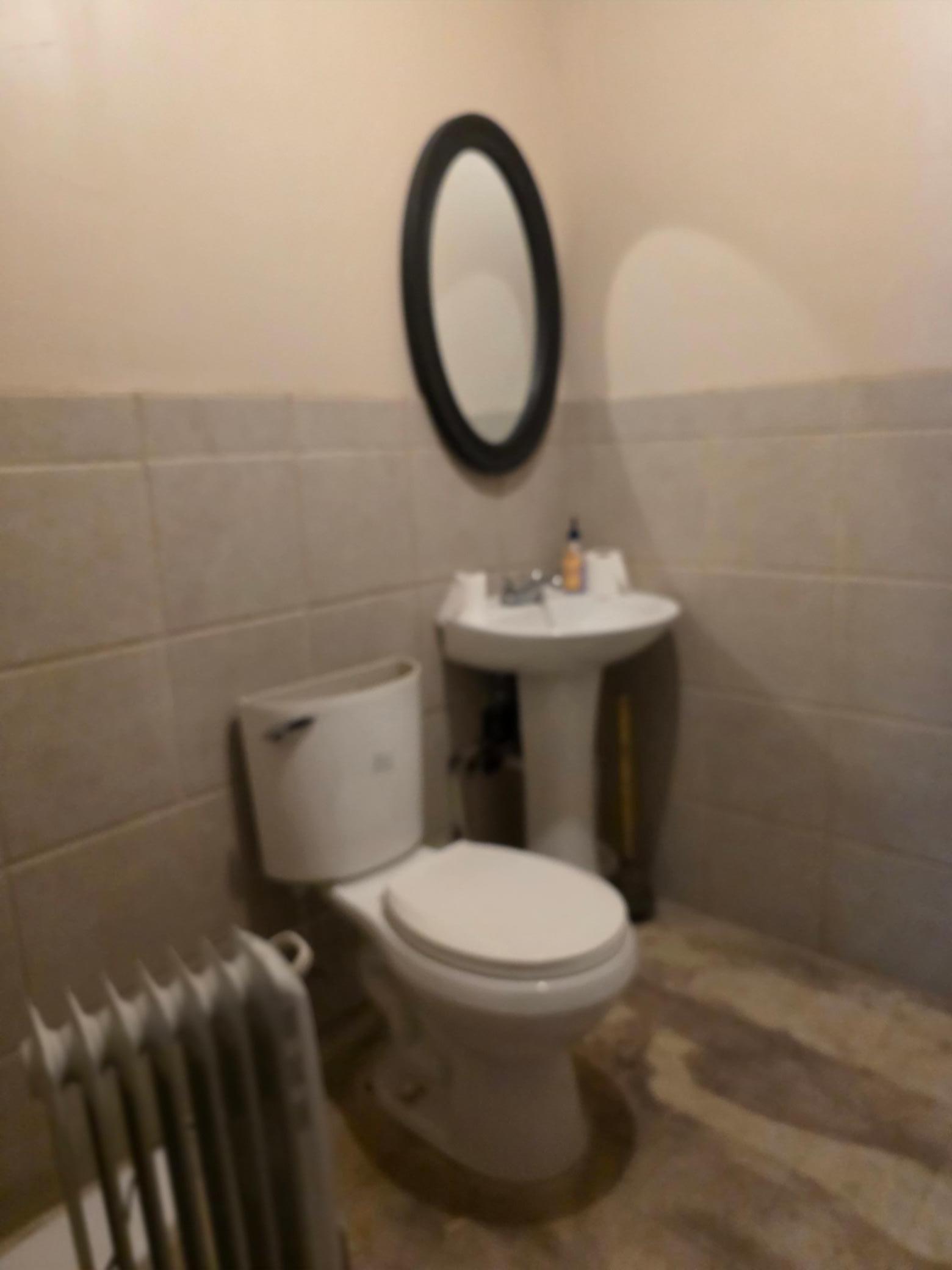 1 of 2 half baths