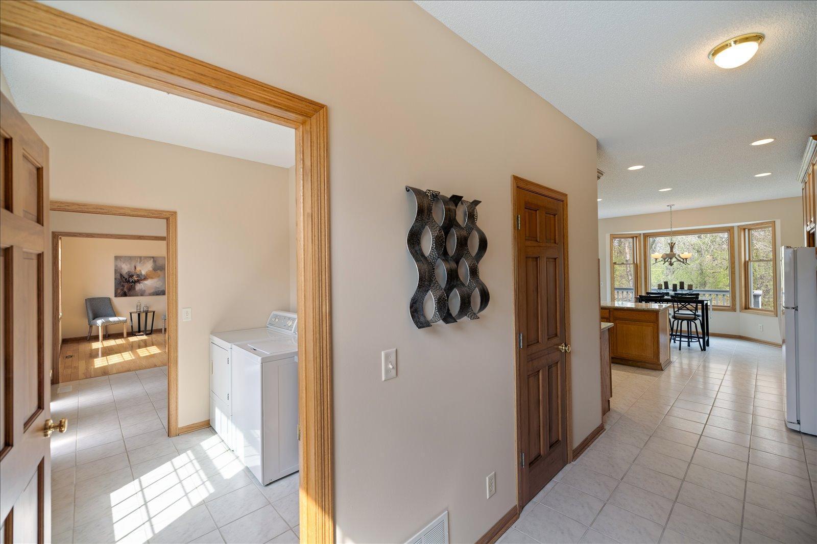 Back entry from garage