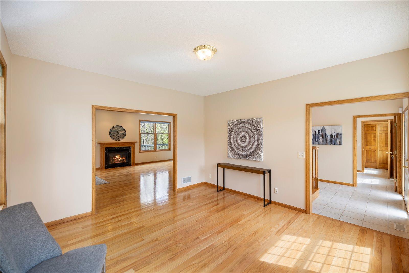 Flex room opens to Great Room