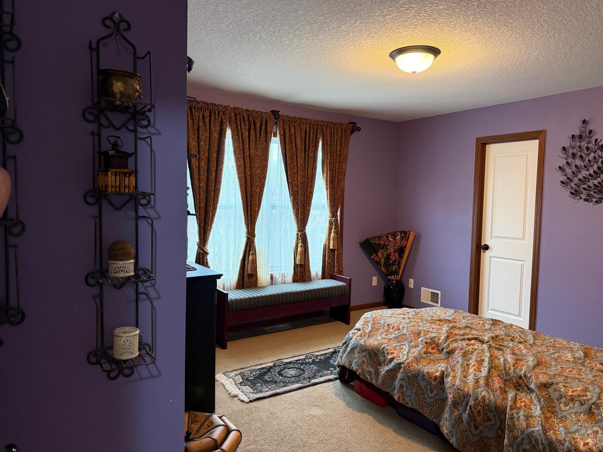 Bedroom 2 upstairs has another walk in closet