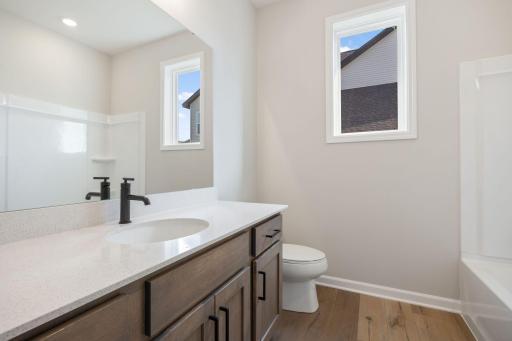 Main level secondary bathroom