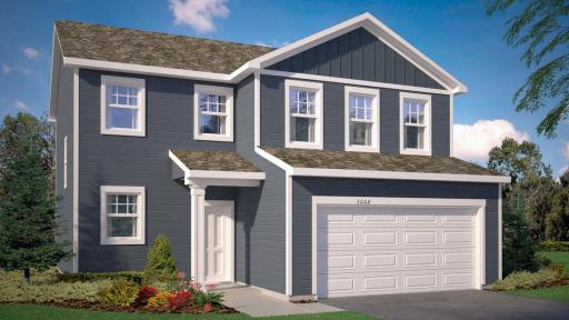 Introducing our Sienna model with a 5' garage bump-out!