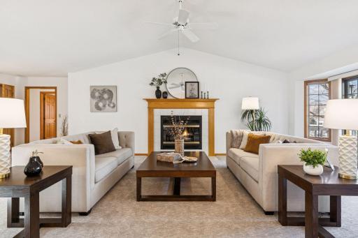 Relax by the fire, or just enjoy time with family and friends