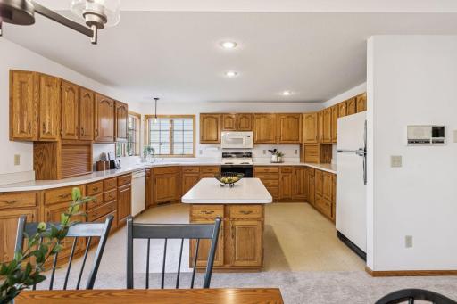 This generous sized kitchen will be the hub for entertaining and family get togethers