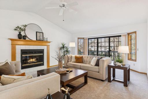The great room also walks out to your spectacular deck