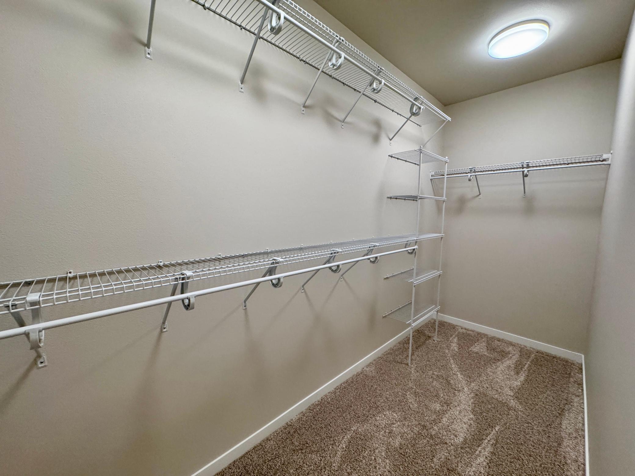 Primary Walk-in Closet