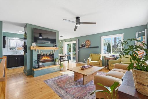 Living Room w/ Fireplace