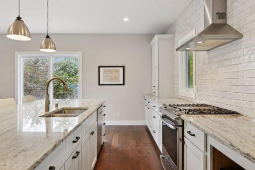 Equipped with stainless steel appliances from GE, LG, and Bosch - this Kitchen is perfect for testing out new recipes or whipping up your classic meals.