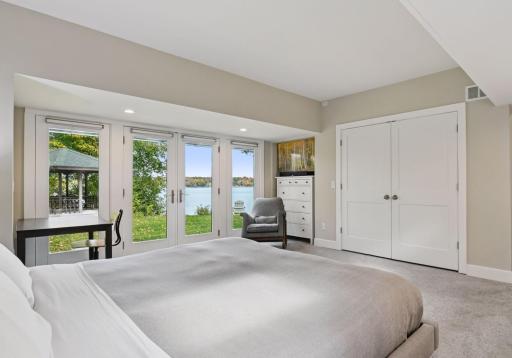 Wake every day to views of the sparkling waters of Lake Minnetonka.