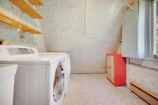 Main floor laundry room.