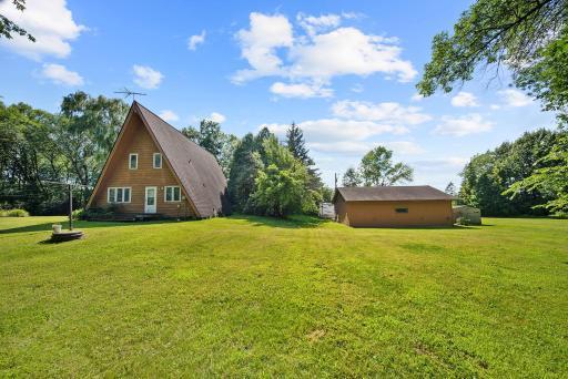 Back of the property.