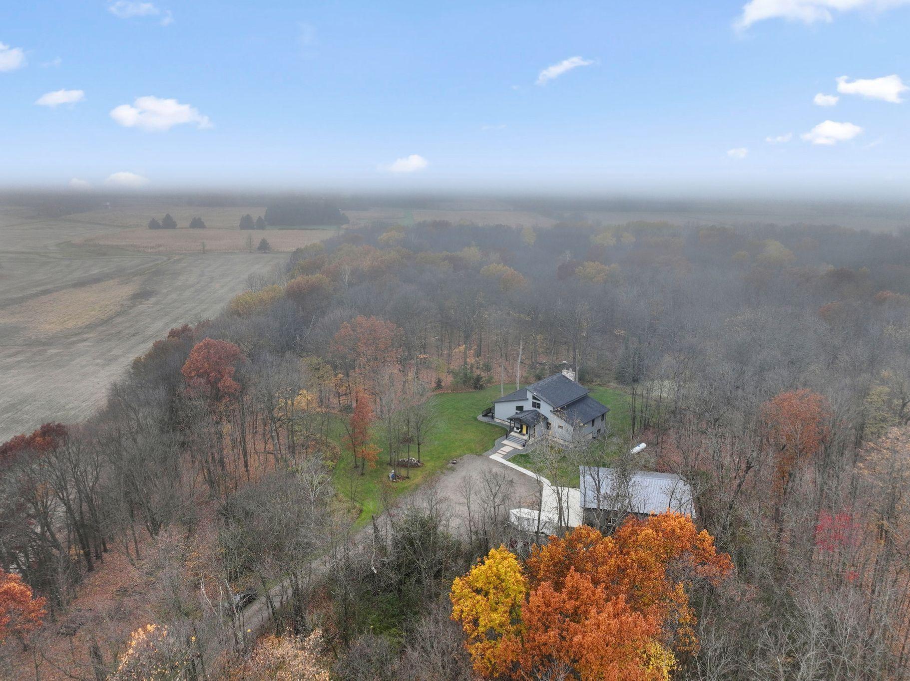 Enjoy the serenity of life in the woods.