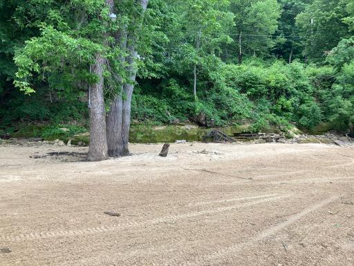 View of the St. Croix River Private Beach.