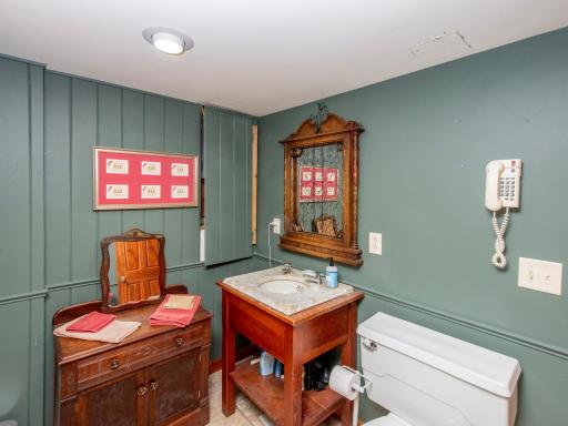 Lower Level 3/4 Bath, sauna currently being used as a wine cellar.
