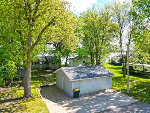 Here is the view from the road. Ready for the new owner to enjoy lake living on Clearwater Lake.