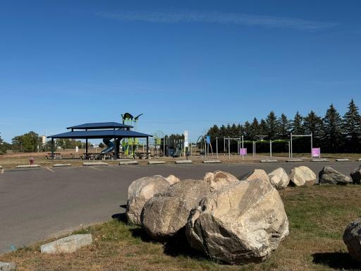New playground and picnic area