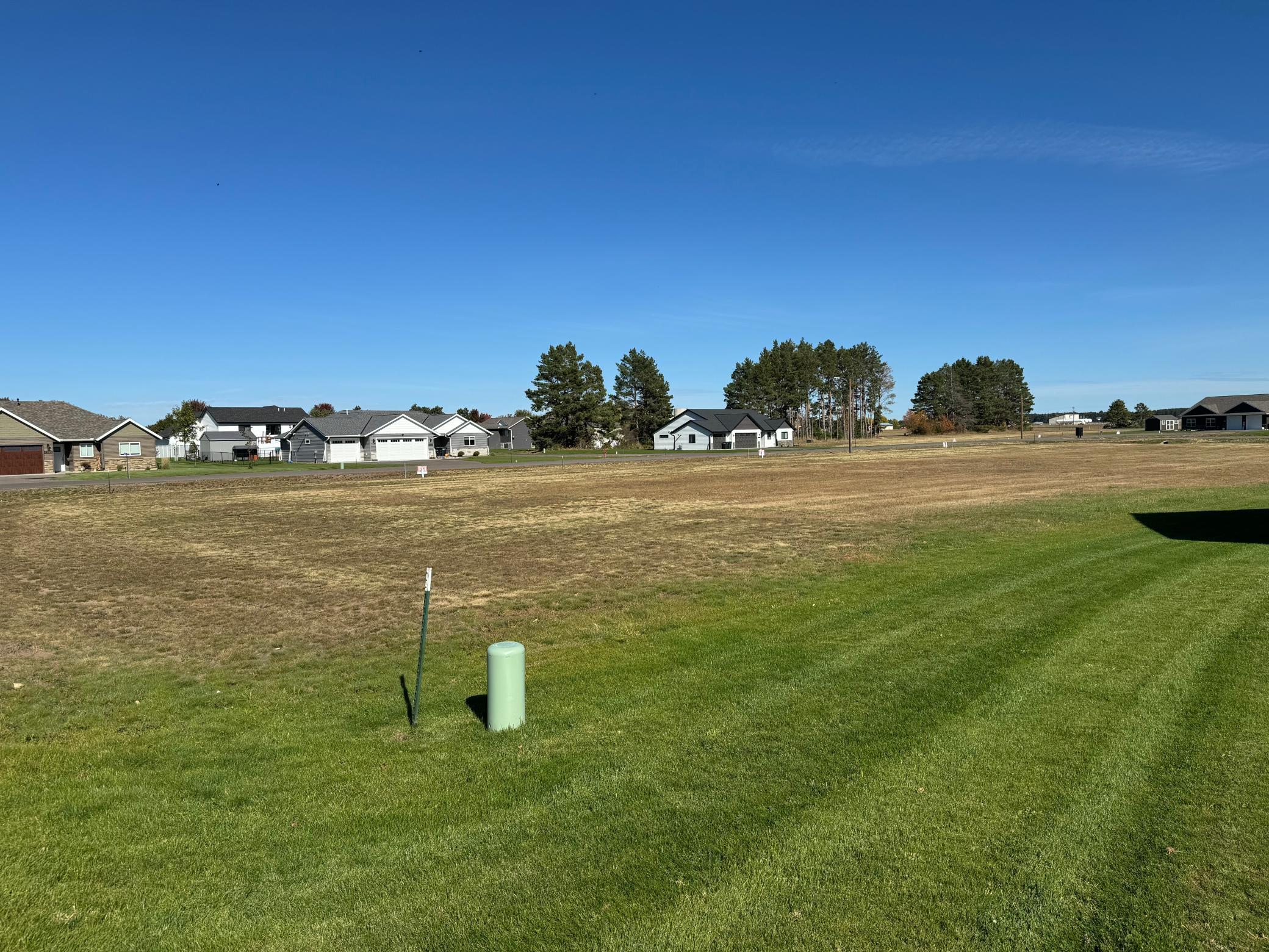 City water and sewer, electric and natural gas to lots.