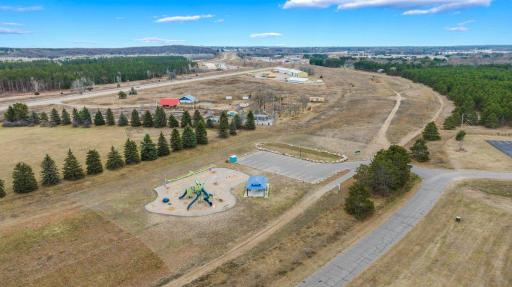 New playground and picnic area