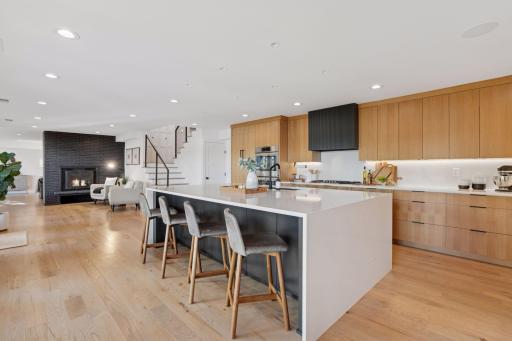 Thoughtfully designed open living space blends modern warmth with effortless style.