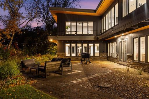 A gorgeous walk out patio that will become part of your morning ritual.