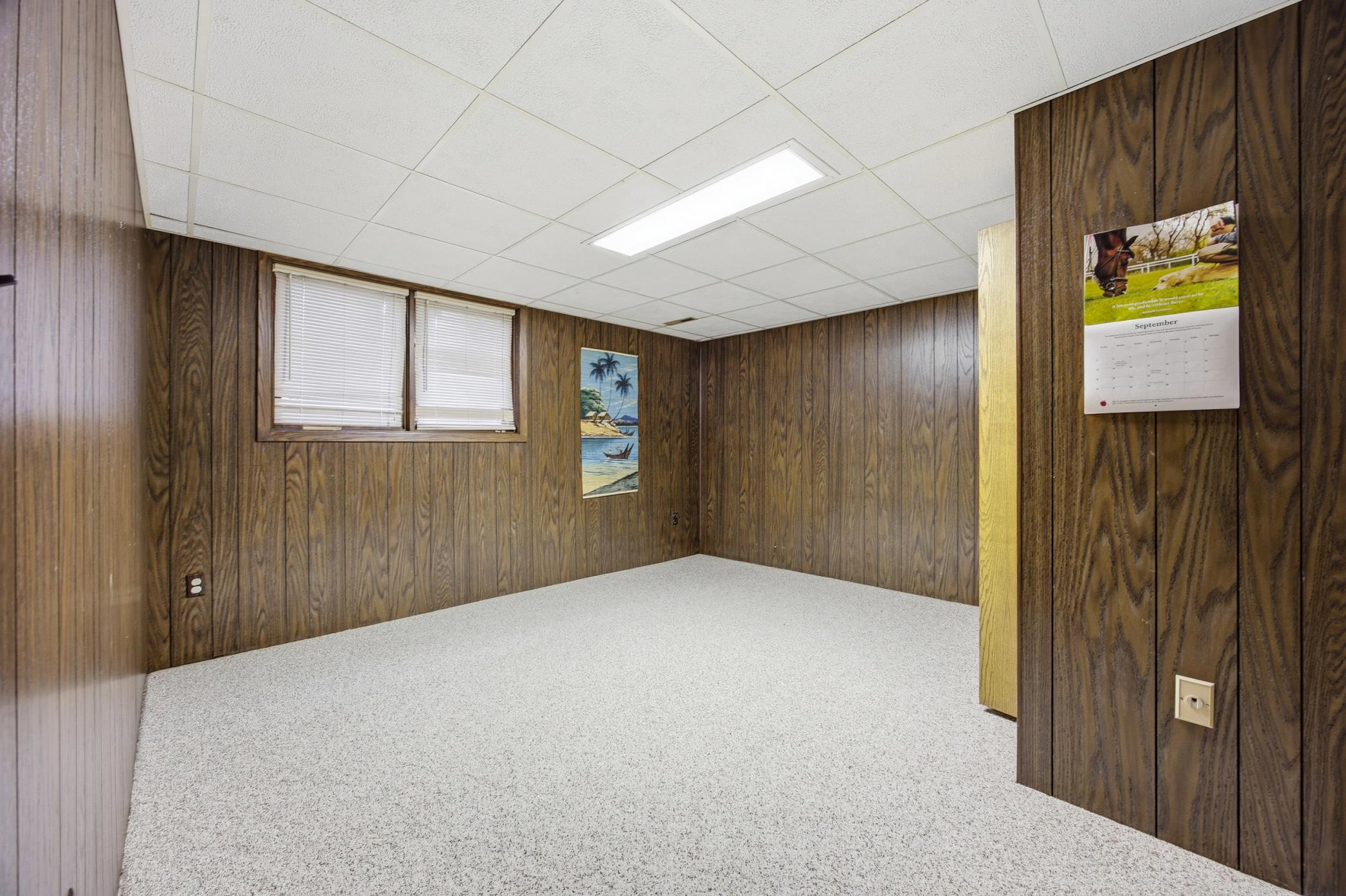 Bedroom 4 in basement