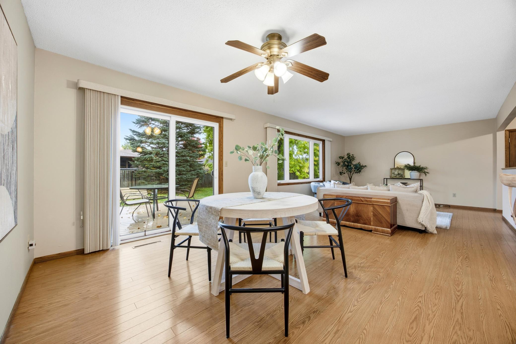 Open concept main area