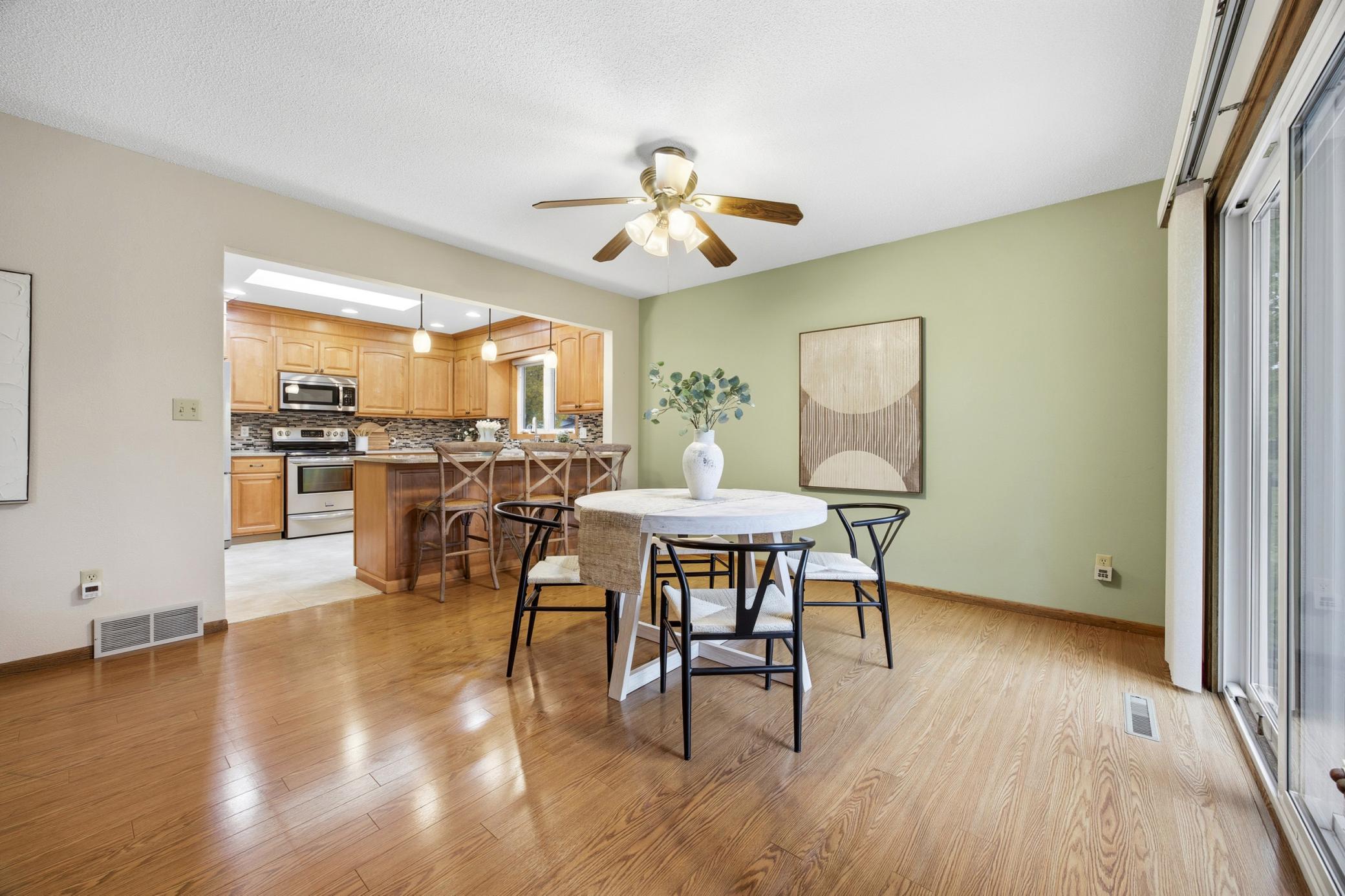 Large dining area