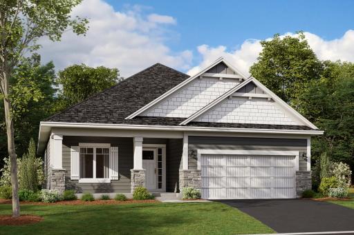 Photo for 8018 Walnut Lane, Hamel, MN 55340 - listing #6807396 Exterior rendering for illustrative purposes only