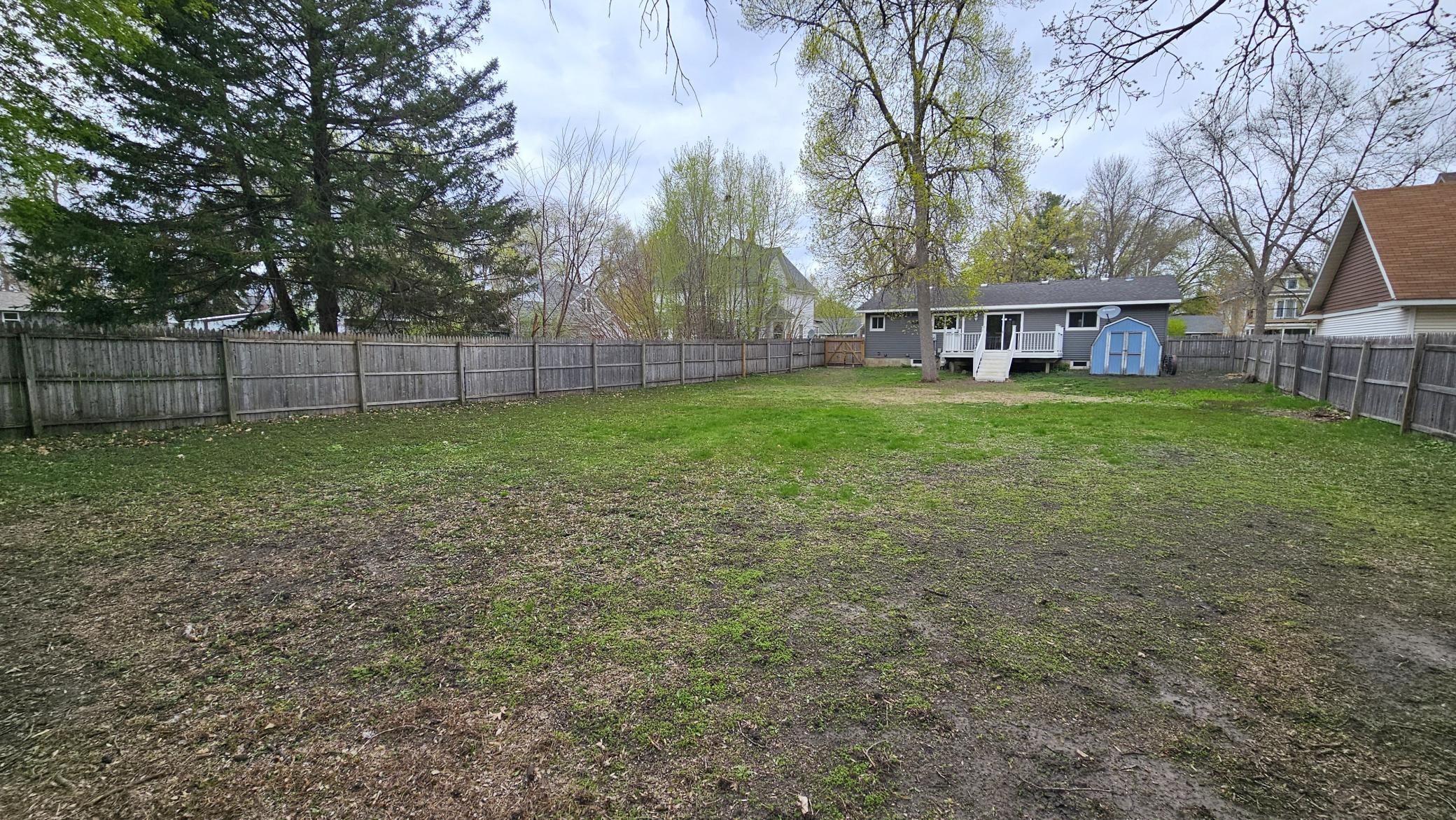 Big Fenced In Backyard!
