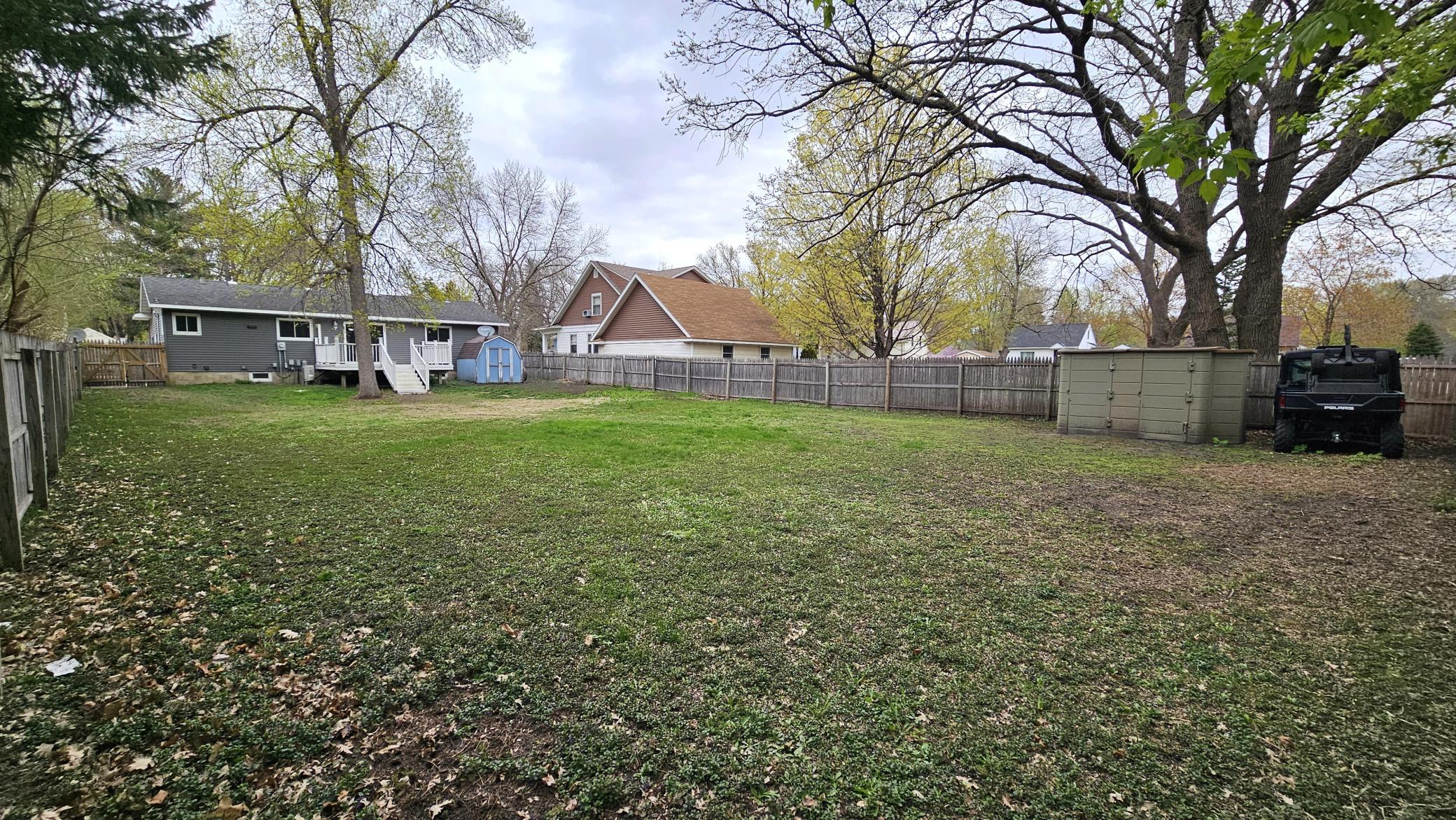 Huge yard perfect for pets and play!