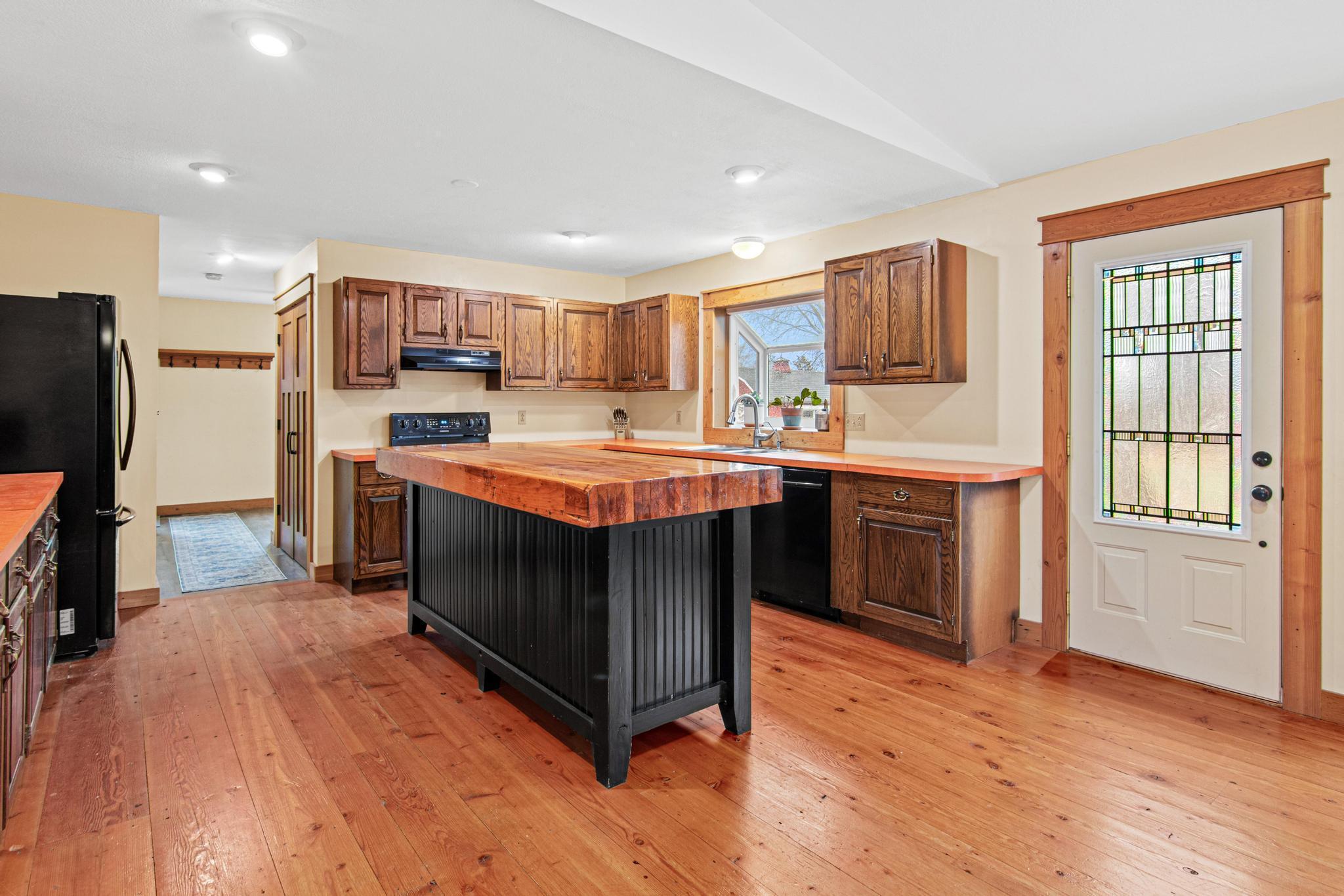 Stunning kitchen with ample storage.