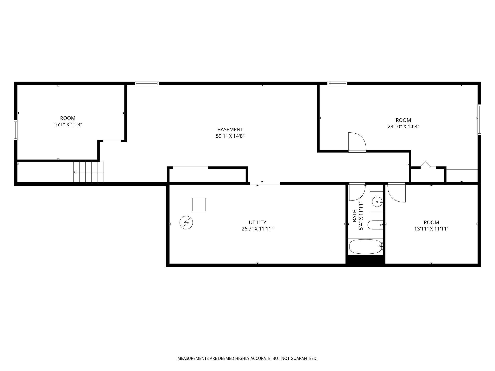 Lower Level Floor Plan