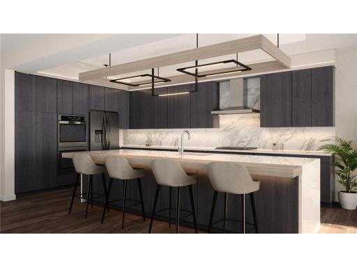 Rendering of Kitchen