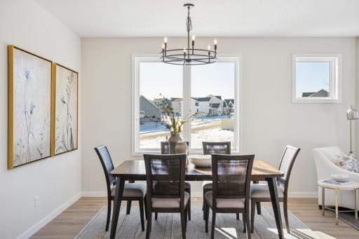 Sunny and spacious Dining Room!